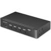 StarTech.com 4-Port DisplayPort KVM Switch, Single 4K 60Hz Monitor, 6X USB Ports, Hotkey Switching, TAA Compliant