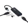 StarTech.com 4-Port USB-C Hub, USB 3.0 (5Gbps), USB-C to 4X USB-A, Bus Powered, Travel Mini Hub, Portable Multi-Port Splitter, Windows PC, MacBook, iMac, Chromebook, Surface and More(USB-A)