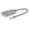StarTech.com 4-Port USB-C Hub with USB-C DP Alt Mode Video Output 4K 60Hz – 3x USB-A, 1x USB Type-C, 100W Power Delivery Pass-Through, USB 3.2 10Gbps, 1ft/30cm Cable, Portable USB Hub (HB31C3A1CDPPD3)
