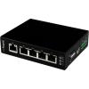 StarTech.com 5 Port Unmanaged Industrial Gigabit Ethernet Switch – DIN Rail / Wall-Mountable Network Switch – Rugged IP30 Gigabit Switch , TAA (IES51000)(No PoE)