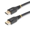StarTech.com 50′ (15m) DisplayPort Active Optical Cable (AOC) – 8K 60Hz/4K 120Hz Video – Fiber Optic DisplayPort 1.4 Cable – HDR10, HBR3 – Long Ultra HD DP to DP Cord for Monitor/Display (DP14MM15MAO)(7 m)