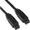 StarTech.com 6 ft 1394b 9 Pin to 9 Pin Firewire 800 Cable M/M – IEEE 1394 cable – FireWire 800 (M) to FireWire 800 (M) (6 ft) – black (1394_99_6)