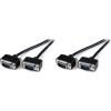 StarTech.com 6 ft. (1.8 m) VGA to VGA Cable – HD15 Male to HD15 Male – Coaxial High Resolution – Low Profile – VGA Monitor Cable (MXT101MMLP6),Black(1 Count (Pack of 2))