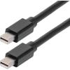 StarTech.com 6ft (1.8m) Mini DisplayPort Cable, 4K UHD Video, mDP 1.2 Cable, M/M mDP Cord, Mini DisplayPort (Not Thunderbolt)(Black)