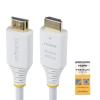 StarTech.com 6ft (1.8m) Premium Certified High Speed HDMI Cable, 4K 60Hz/1440p 144Hz, 18Gbps, UHD HDMI 2.0 Cord, TPE Jacket(white)