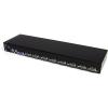 StarTech.com 8-port KVM Module for Rack-mount LCD Consoles with additional PS/2 and VGA Console (CAB831HD), Black