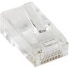 StarTech.com Cat 6 RJ45 Stranded Modular Plug Connector – 50 Pack (CRJ45C6STR50)(Cat5e – Stranded)