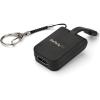 StarTech.com Compact USB C to DisplayPort 1.4 Adapter – 8K 60Hz/4K USB-C to DP Video Converter w/Keychain Ring – USB Type-C DP Alt Mode (HBR3 HDR DSC) to DP Monitor Dongle – TB3 Compatible (CDP2DPFC)(to HDMI)