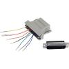 StarTech.com DB25 to RJ45 Modular Adapter – M/F – Serial adapter – DB-25 (M) to RJ-45 (F) (GC258MF), Gray