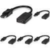 StarTech.com DP2HDMI2 DisplayPort to HDMI Video Adapter Converter(5 inches (Pack of 5))