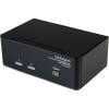 StarTech.com DVI KVM Switch with Audio & USB 2.0 Hub – 2-Port USB KVM Switch – 1920 x 1200 – Dual Monitor KVM Switch , TAA (SV231DD2DUA)(Audio | USB 2.0 Hub)