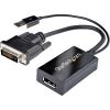 StarTech.com DVI to DisplayPort Adapter with USB Power – DVI-D to DP Video Adapter – DVI to Display(DVI to DisplayPort)