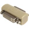 StarTech.com DVI-I Coupler / Gender Changer – F/F – DVI gender changer – DVI-I (F) to DVI-I (F) – GCDVIIFF,Beige