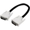 StarTech.com Dual Link DVI Cable – 15 ft – Male to Male – 2560×1600 – DVI-D Cable – Computer Monitor Cable – DVI Cord – Video Cable (DVIDDMM15),Black(1 ft)