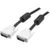 StarTech.com Dual Link DVI Cable – 15 ft – Male to Male – 2560×1600 – DVI-D Cable – Computer Monitor Cable – DVI Cord – Video Cable (DVIDDMM15),Black(30 ft)