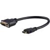 StarTech.com HDMI Male to DVI Female Adapter – 8in – 1080p DVI-D Gender Changer Cable (HDDVIMF8IN)(HDMI (M) to DVI (F))