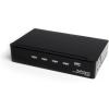 StarTech.com HDMI Splitter 1 In 4 Out – 1080p – 4 Port -Mounting Brackets – 1.3 Audio – HDMI Multi Port – HDMI Audio Splitter (ST124HDMI2) Black