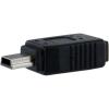 StarTech.com Micro USB to Mini USB 2.0 Adapter – Micro USB (f) to Mini USB (m) (UUSBMUSBFM) Black(Micro USB Female to Mini USB Male)