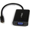 StarTech.com Mini HDMI® to VGA Adapter Converter for Digital Still Camera / Video Camera – 1920×1080 – Mini HDMI Male to VGA HD15 Female (MNHD2VGAE2)(VGA w/ Audio)