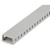 StarTech.com Open Slot Cable Management Raceway with Cover, 1-1/2″(38mm) W x 1″(25mm) H – 6.5ft(2m) Length – 1/4″(8mm) Slots, PVC Network Cable Hider/Wall Wire Duct, Max 20 Cables, UL Listed, TAA(2.0 in (5 cm) x 1.0 in (25 mm))