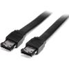 StarTech.com Shielded External eSATA Cable – eSATA cable – Serial ATA 150 – eSATA (M) to eSATA (M) (3 ft) – black (ESATA3)(3 Feet)