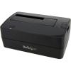 StarTech.com Single Bay USB 3.0 to SATA Hard Drive Docking Station, USB 3.0 (5 Gbps) Hard Drive Dock, External 2.5/3.5″ SATA I/II/III HDD/SSD Docking Station, Top-Loading Hard Drive Bay (SATDOCKU3S)(1 Bay)