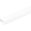 StarTech.com Solid Cable Management Raceway with Adhesive Tape & Cover, 1-3/4″(45mm) W x 1-1/8″(27mm) H – 6ft(1.8m) Length, PVC Network/Power Cord Hider – Wall Wire Duct System, UL Listed, TAA(0.77 in. (19.6 mm) x 1.25 in. (31.8 mm))