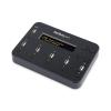 StarTech.com Standalone 1 to 5 USB Flash Drive Duplicator / Cloner / Eraser, Multiple USB Thumb Drive Copier / Sanitizer, System File / Sector-by-Sector Copy, 1.5 GB/min, 3-Pass Erase, LCD, TAA