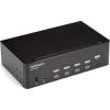 StarTech.com StarTech.com 4-Port Dual Monitor HDMI KVM Switch with Audio & USB 3.0 hub – 4K 30Hz – 4 PC Mac Computer KVM Switch Box for HDMI Display , TAA (SV431DHD4KU)(2.5″x5.1″x8.7″)