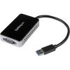 StarTech.com USB 3.0 to VGA Adapter with 1 Port USB Hub – 1920×1200 – External Video & Graphics Card – Dual Monitor Display Adapter – Supports Windows (USB32VGAEH)(USB 3.0 w/ 1 Port Hub)