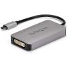 StarTech.com USB 3.1 Type-C to Dual Link DVI-I Adapter – Digital Only – 2560 x 1600 – Active USB-C to DVI Video Adapter Converter (CDP2DVIDP), Space Gray