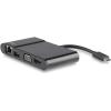 StarTech.com USB C Multiport Adapter – Portable USB-C Mini Dock 4K HDMI Video – Gigabit Ethernet, USB 3.0 Hub (1x USB-A 1x USB-C) – USB Type-C Multiport Adapter – Thunderbolt 3 Compatible, TAA(1x USB-A 3.0 | HDMI  VGA)