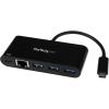 StarTech.com USB C to Gigabit Ethernet Adapter/Converter w/PD 2.0 – 1Gbps USB 3.1 Type C to RJ45/LAN Network w/Power Delivery Pass Through Charging – TB3 Compatible/ MacBook Pro Chromebook (US1GC30PD)(Laptop Charging w/ 3x USB-A)