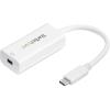 StarTech.com USB C to Mini DisplayPort Adapter, 4K 60Hz USB Type C to mDP/Mini DP Monitor Video Converter Dongle, Thunderbolt 3 Compatible, 12″ Attached Cable, Upgraded Version of CDP2MDP (CDP2MDPEC)(White)