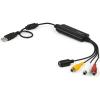 StarTech.com USB Video Capture Adapter Cable – S-Video/Composite to USB 2.0 SD Video Capture Device Cable – Twain Support – Analog to Digital Converter for Media Storage – Windows Only (SVID2USB232)