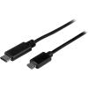 StarTech.com USB2CUB50CM USB C to Micro USB, 0.5m , M/M , Thunderbolt 3 Compatible Cable(1.5 ft/ 0.5 m)