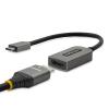 StarTech.com USB-C to HDMI Adapter, 4K 60Hz Video, HDR10, USB-C to HDMI Monitor Dongle, USB4 / Thunderbolt Compatible
