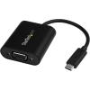 StarTech.com USB-C to VGA Adapter – 1920×1200 – USB C Adapter – USB Type C to VGA Monitor / Projector Adapter , TAA (CDP2VGASA)