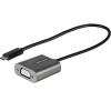 StarTech.com USB-C to VGA Adapter – White – 1080p – Video Converter For Your MacBook Pro / Projector / VGA Display (CDP2VGAW)(Silver)