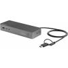 StarTech.com Universal Laptop Docking Station, Hybrid USB-C/USB-A Dock, Dual 4K DP/HDMI, 100W PD, Mac/Windows/Chrome OS, NIC(Laptop Docking Station)