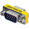 StarTech.com VGA Gender Changer – HD15 Female to HD15 Male – – Male/Male – Monitor Adapter (GC15HSM)(silber)