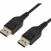 Startech.com 5m VESA Certified DisplayPort 1.4 Cable – 8K 60Hz HBR3 HDR – 16′ Super UHD DisplayPort to DisplayPort Monitor Cord – Ultra HD 4K 120Hz DP 1.4 Slim Video Cable M/M DP Connector (DP14MM5M)(6 ft / 2 m)
