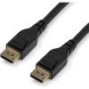 Startech.com 5m VESA Certified DisplayPort 1.4 Cable – 8K 60Hz HBR3 HDR – 16′ Super UHD DisplayPort to DisplayPort Monitor Cord – Ultra HD 4K 120Hz DP 1.4 Slim Video Cable M/M DP Connector (DP14MM5M)(16 ft / 5 m)