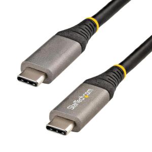 StarTech.com 20″ (50cm) USB C Cable 10Gbps – USB 3.2 Gen 2 Type-C Cable – 100W (5A) Power Delivery Charging, DP Alt Mode – USB-C Cord for USB-C Laptop/Phone/Device – Charge/Sync (USB31CCV50CM)(50cm / 20 in)