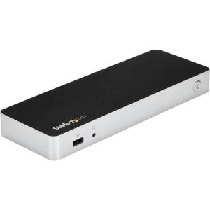 StarTech.com Dual Monitor USB C Docking Station with 60W Power Delivery for Windows Laptops – USB C to HDMI or DVI Dock – USB 3.1 Gen 1 Type C Dock w/ Charging – Thunderbolt 3 Compatible (MST30C2HHPD)