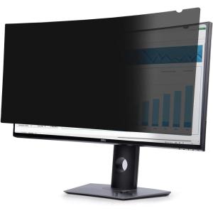 StarTech.com Monitor Privacy Screen for 23″ Display – Computer Screen Security Filter – Blue Light Reducing Screen Protector Film – 16:9 Widescreen – Matte/Glossy – +/-30 Degree, TAA(Curved)