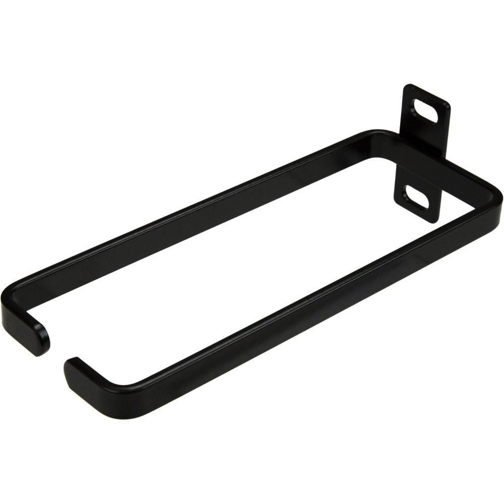 imageStarTechcom 1U Vertical 22 x 59in Server Rack Cable Management DRing Hook w Flexible Opening  Network RackMount Cord Organizer Ring CMHOOK1UL Black22 x 59in