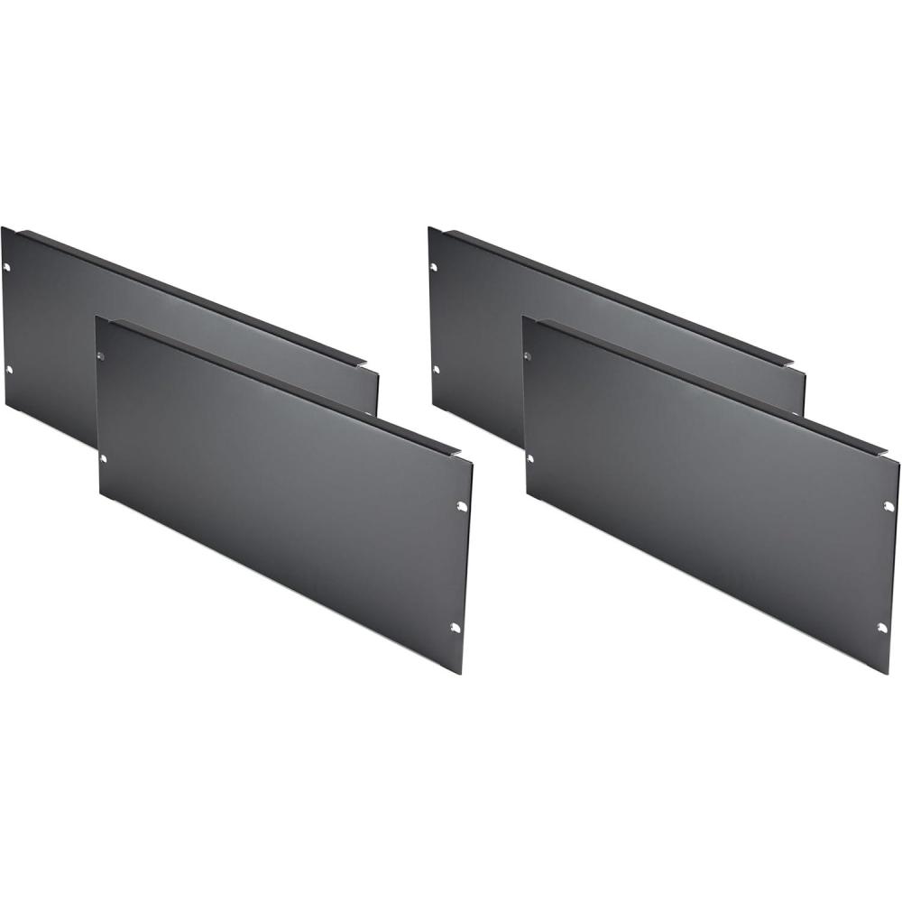imageStarTechcom 4U Blank Panel for 19 inch Rack Enclosures ampamp Cabinets Rack Mount Blanking Panel for ServerNetwork Racks4U Pack of 4