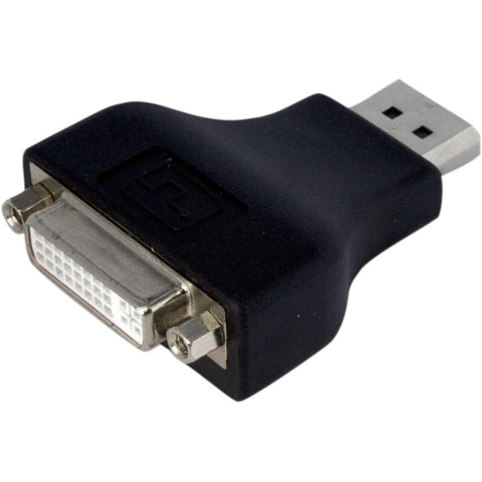 imageStarTechcom Compact DisplayPort to DVI Adapter  DisplayPort to DVID AdapterVideo Converter 1080p  DP to DVI MonitorDisplay Adapter Dongle  DP to DVI Adapter  Latching DP Connector DP2DVIADAP