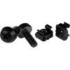 StarTech Server Rack Screws 10-32 Screws 50 Pack Model CABSCRWS1032(Black Cage Nuts and Mounting Screws)